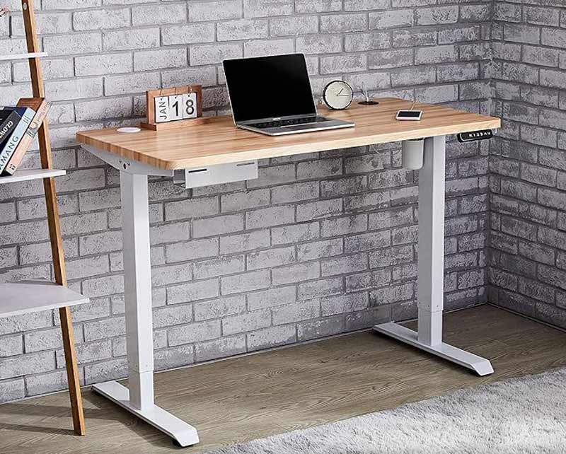 Height Adjustable Computer Desk- Design Indian Homes